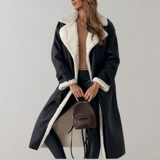 Heidi-Mode | Elegante Winterjacke mit Gürtel