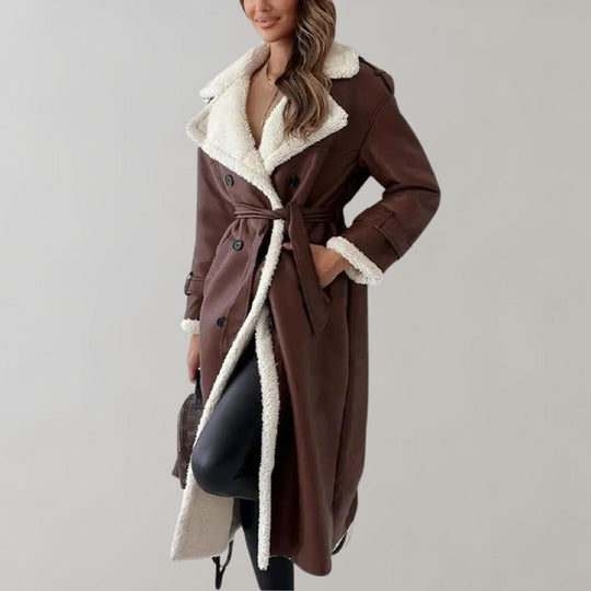 Heidi-Mode | Elegante Winterjacke mit Gürtel