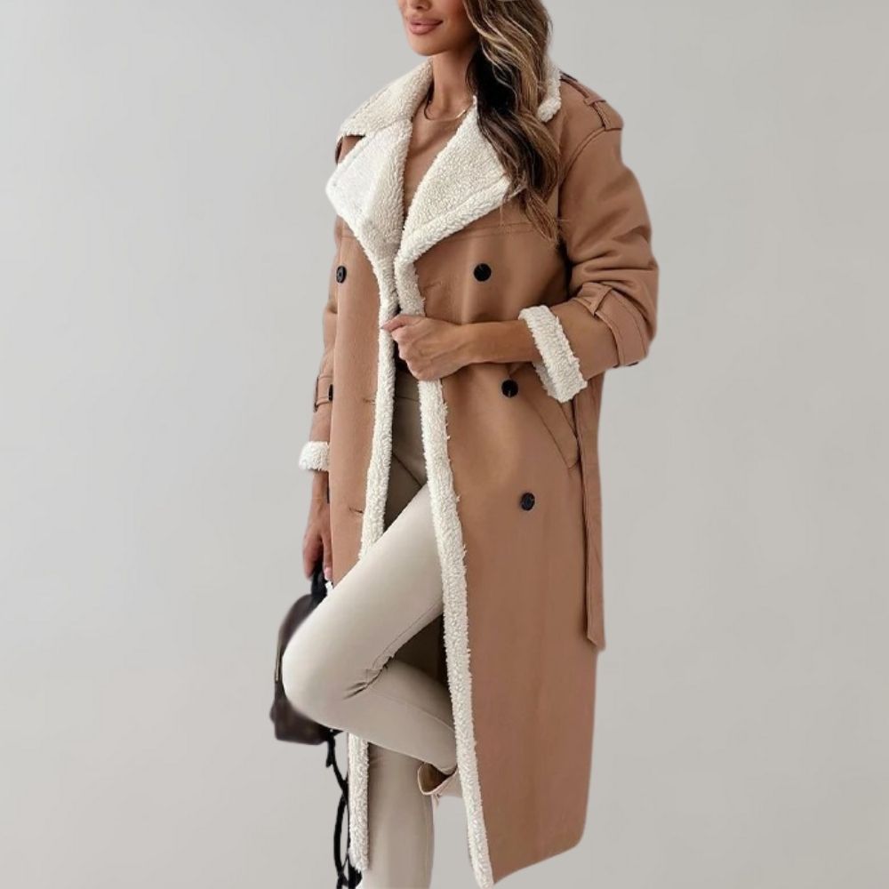 Heidi-Mode | Elegante Winterjacke mit Gürtel