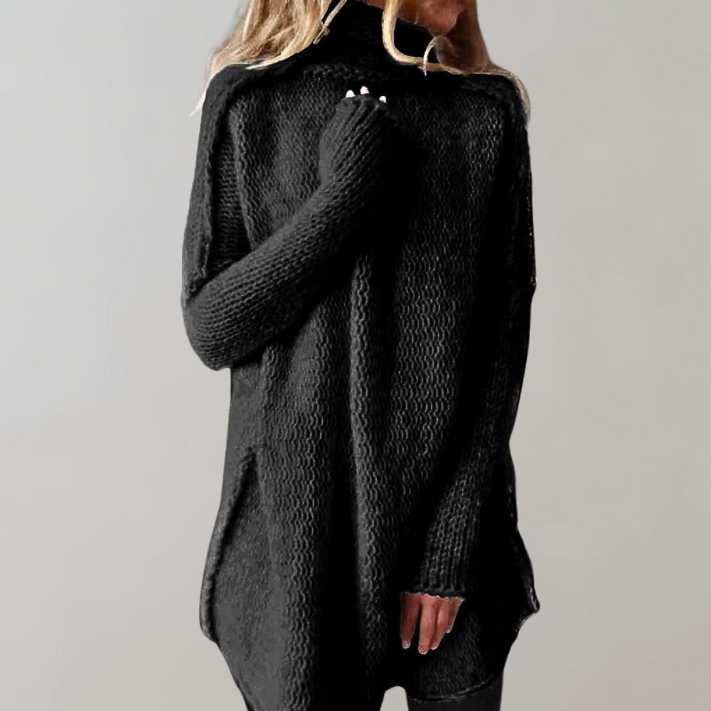 Heidi - Langer Bequemer Pullover