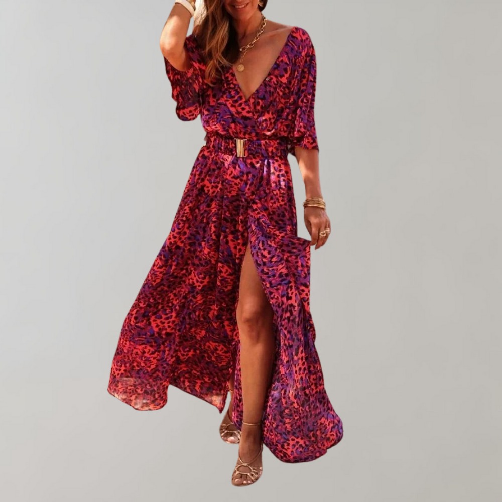 Heidi-Mode | Maxi Wickelkleid für Den Sommer
