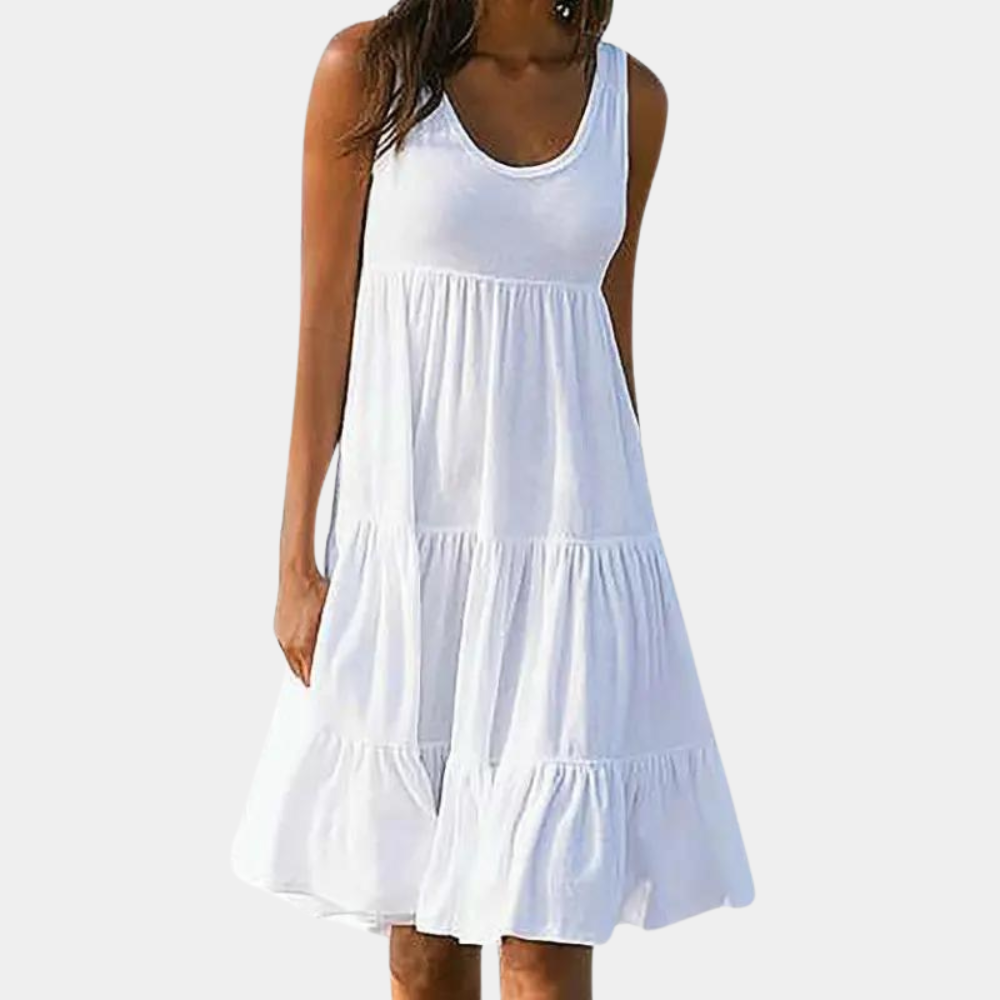Heidi-Mode | Komfortabel Ärmelloses Kleid Für Frauen