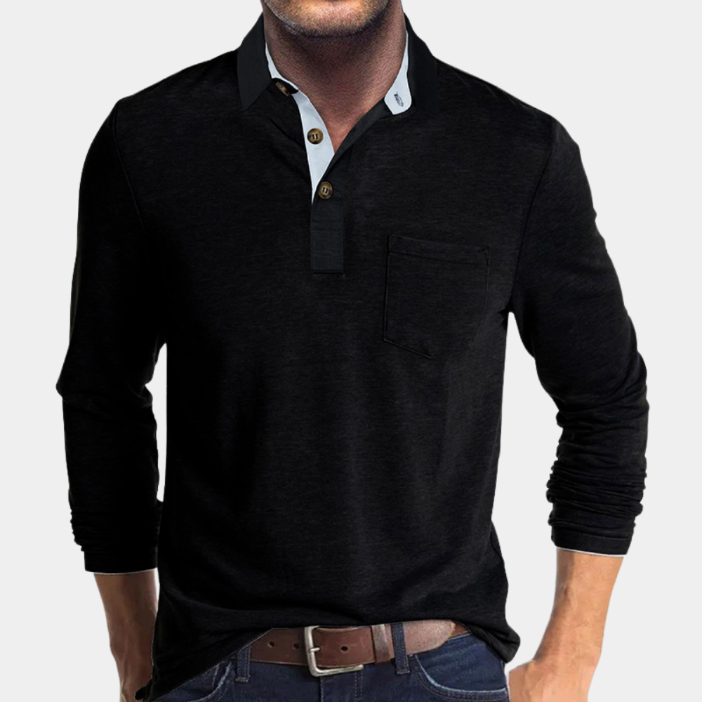 Elegante Herren Polo