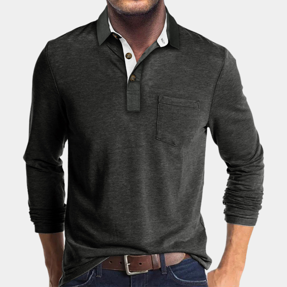 Elegante Herren Polo