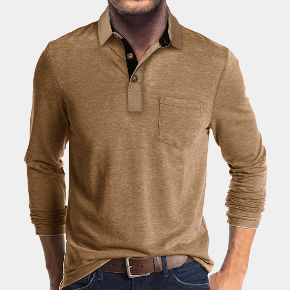 Elegante Herren Polo