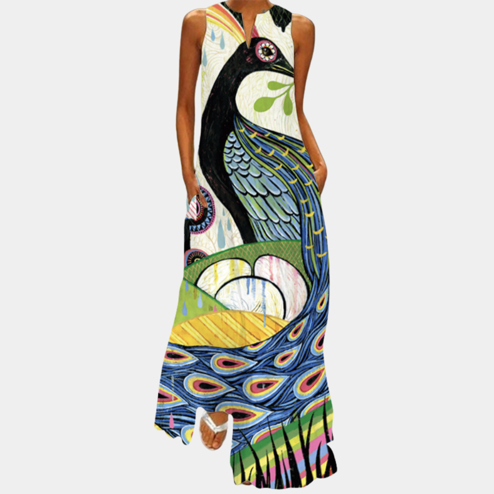 Heidi-Mode | Farbige Damenkleid