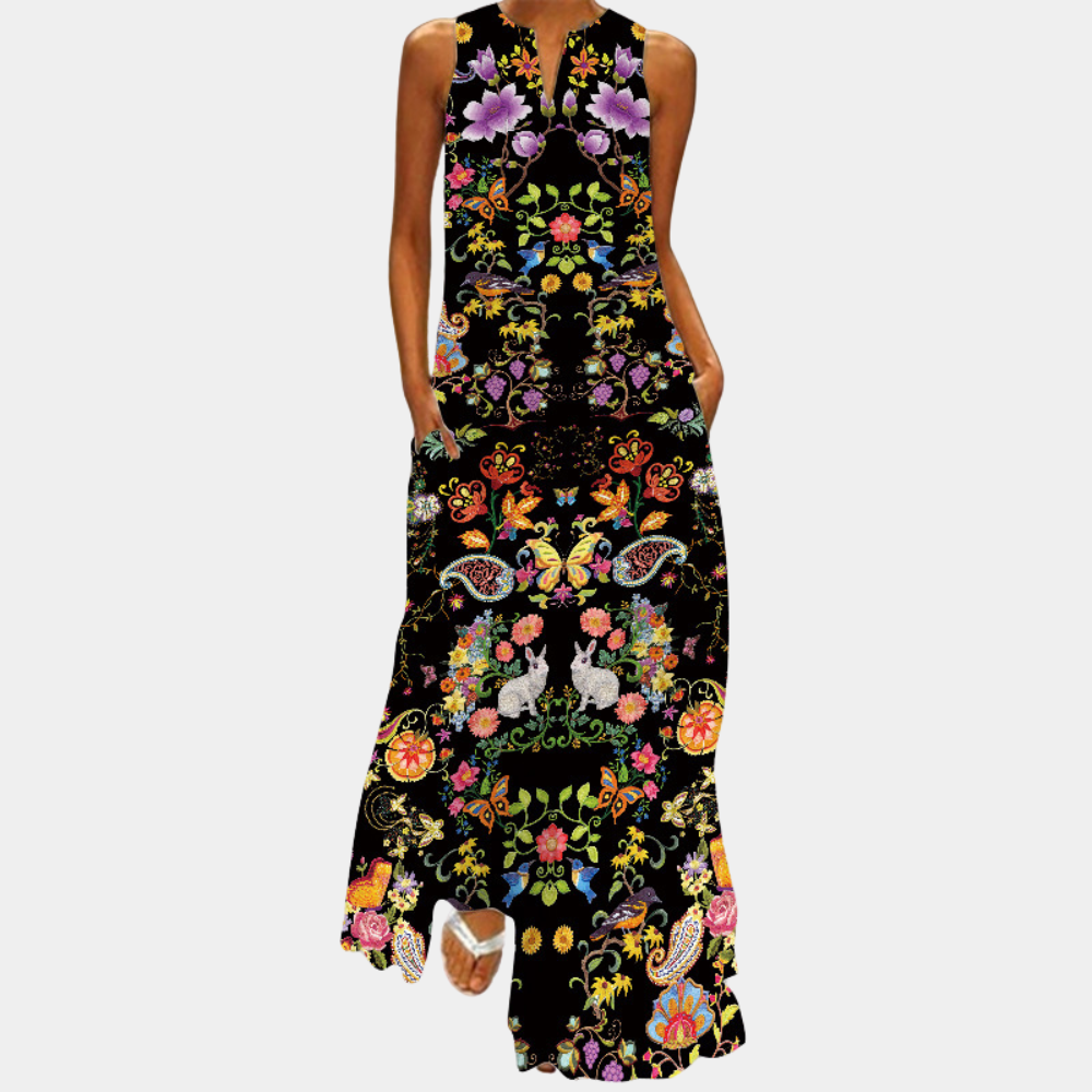 Heidi-Mode | Farbige Damenkleid