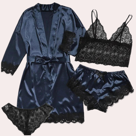 Heidi-Mode | 4-Teilige Lingerie-Kleid