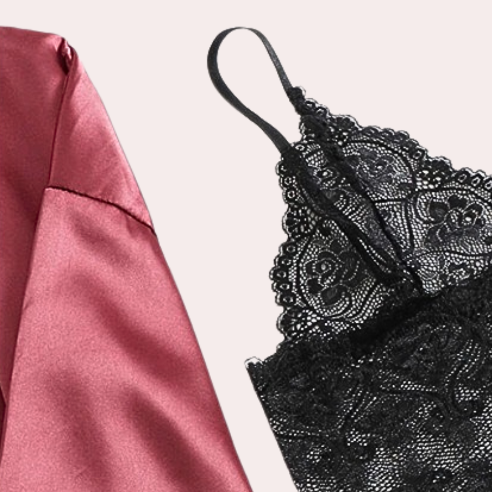 Heidi-Mode | 4-Teilige Lingerie-Kleid