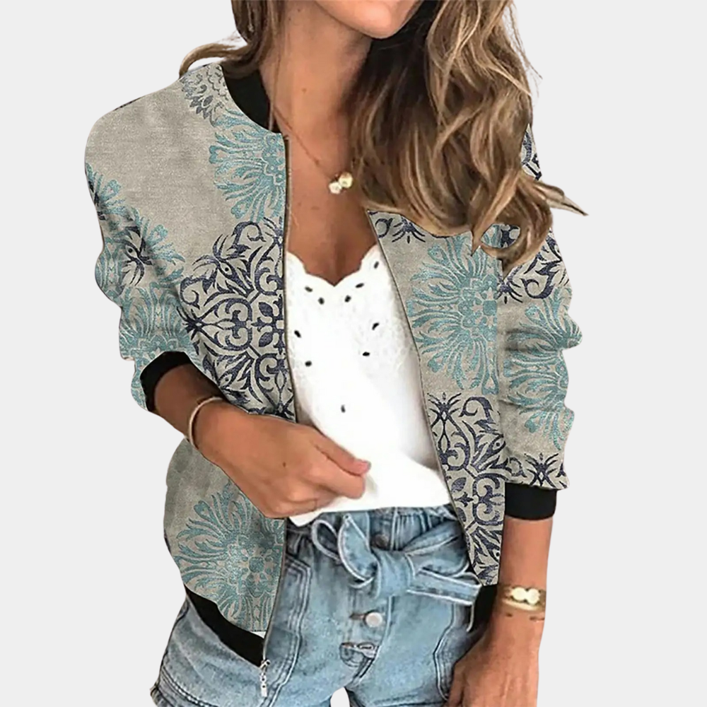 Heidi-Mode | Jacke mit Druck für Damen