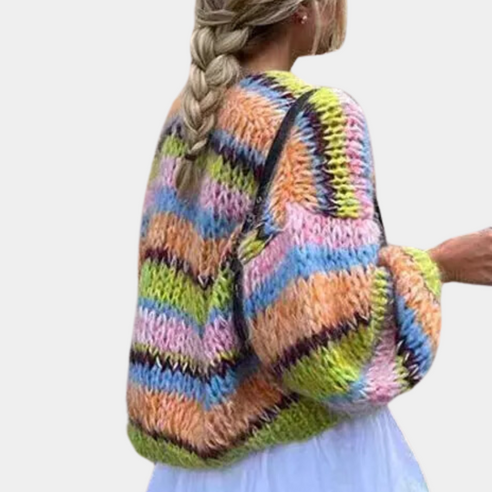 Heidi-Mode | Mühelose und Trendige Winter Strickjacke