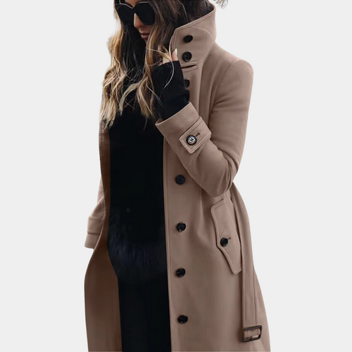 Heidi-Mode - Stilvoller und warmer Trenchcoat für Frauen