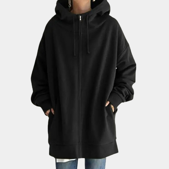 Heidi-Mode | Herbst Hoodie mit Reißverschluss für Frauen