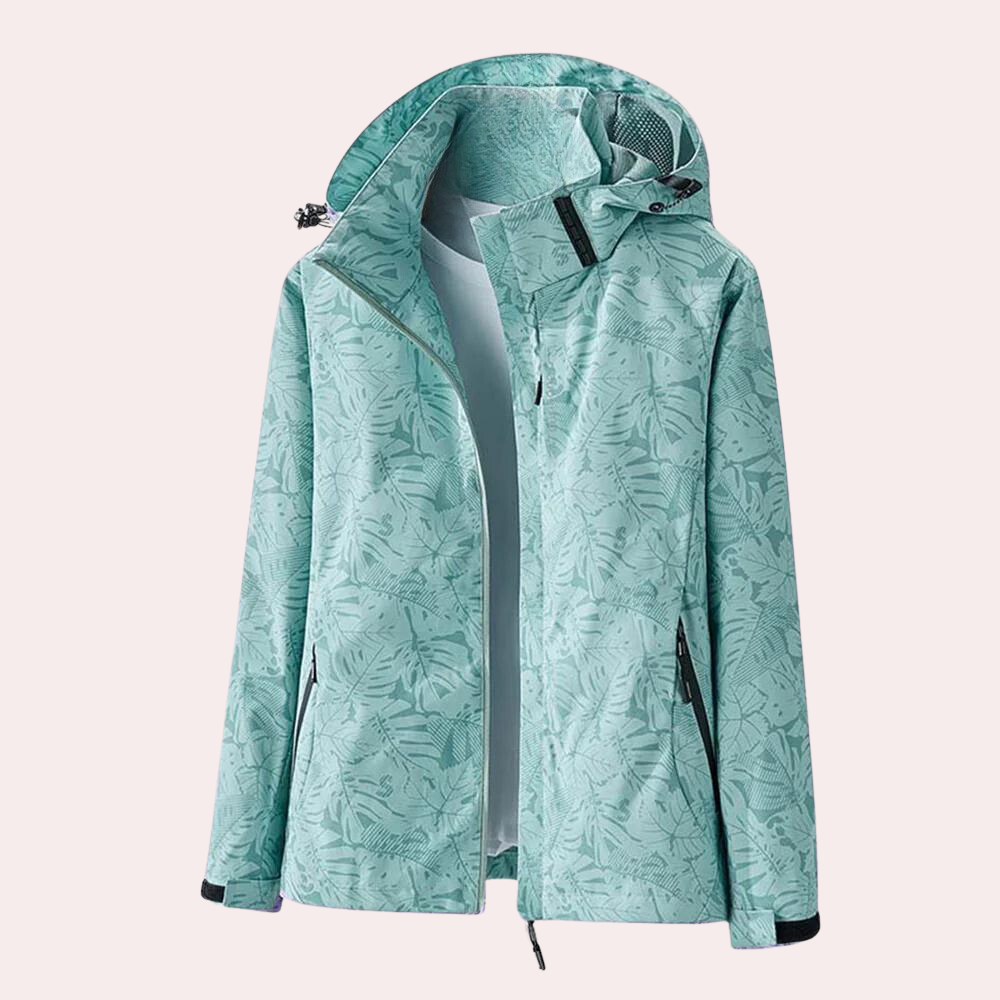 Heidi-Mode | Stilvoller Wendewindbreaker - Abnehmbarer Kapuzenstil