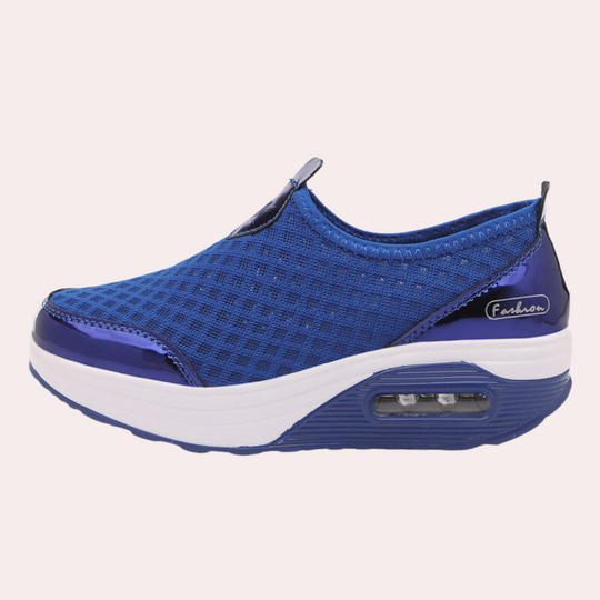 Heidi-Mode | Stilvolle Damensportschuhe mit Einer Atmungsaktiven Plateausohle, Die Modischen Komfort Gewährleistet