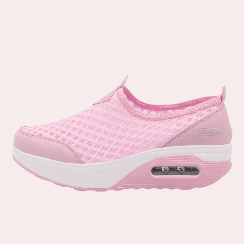 Heidi-Mode | Stilvolle Damensportschuhe mit Einer Atmungsaktiven Plateausohle, Die Modischen Komfort Gewährleistet