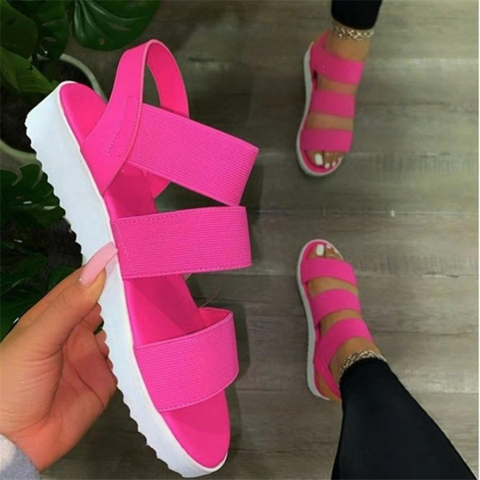 Heidi-Mode | Elegante und Komfortable Damen Sandalen mit Raffinierten Riemen