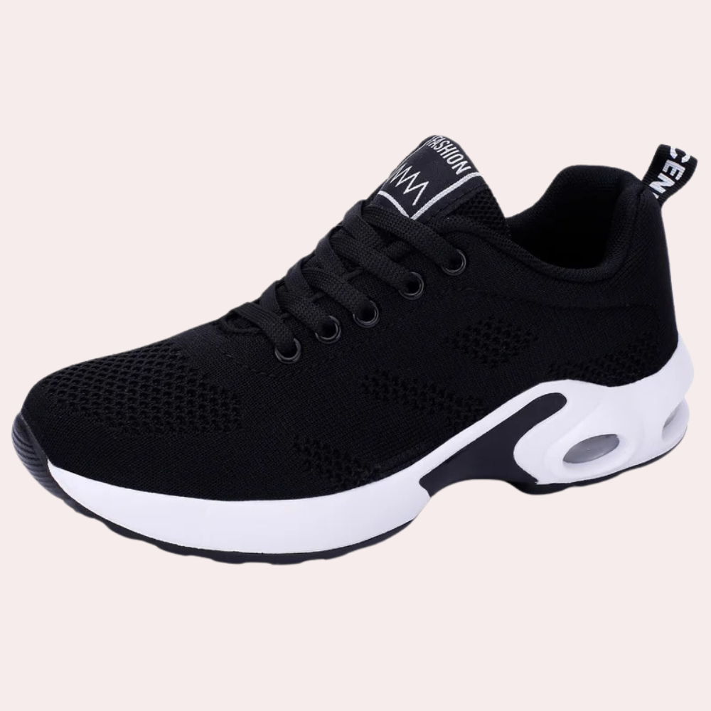 Heidi-Mode | Athletic Sneakers Atmungsaktives Mesh Gepolsterte Sohle Leichte Sportschuhe
