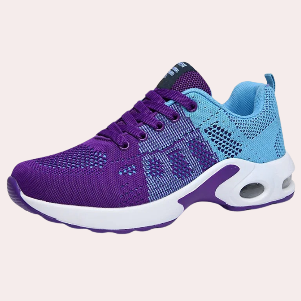 Heidi-Mode | Athletic Sneakers Atmungsaktives Mesh Gepolsterte Sohle Leichte Sportschuhe