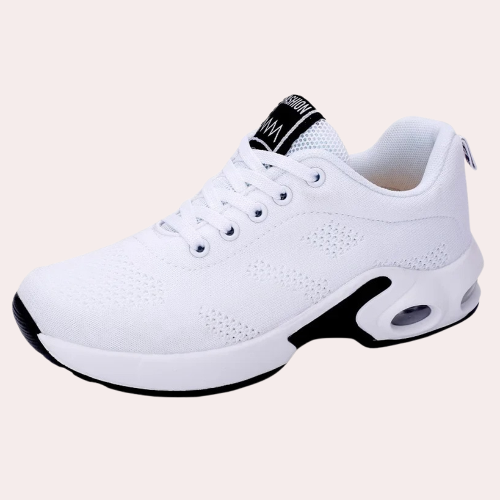 Heidi-Mode | Athletic Sneakers Atmungsaktives Mesh Gepolsterte Sohle Leichte Sportschuhe