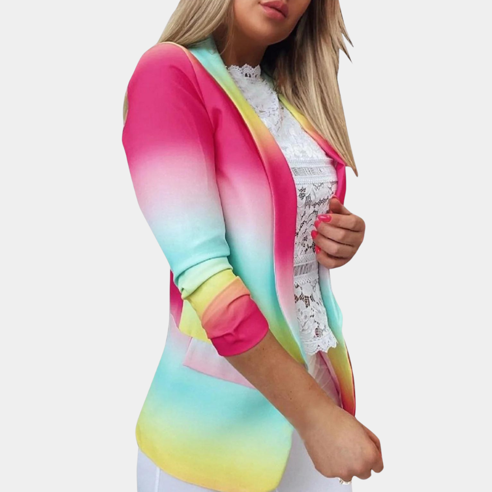 Heidi-Mode | Bunter Blazer für Damen.
