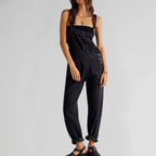 Heidi-Mode | Damen-Latzhose aus Denim mit Cross-Back-Design
