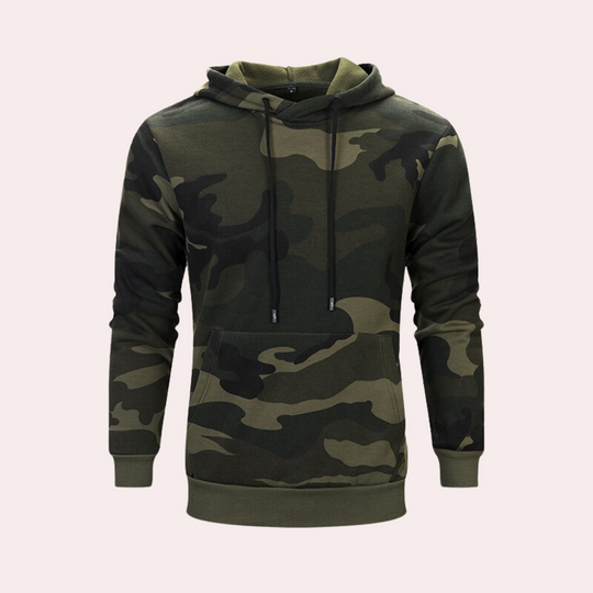 Heidi-Mode - Streetwear Herbst Trendy Camo Hoodie für Männer