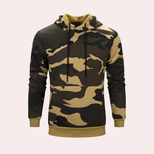 Heidi-Mode - Streetwear Herbst Trendy Camo Hoodie für Männer