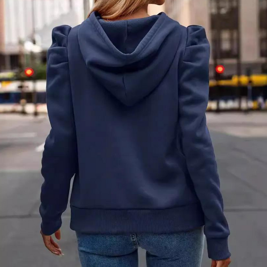 Heidi-Mode - Lässiger Herbst Hoodie mit Kordelzug für Frauen