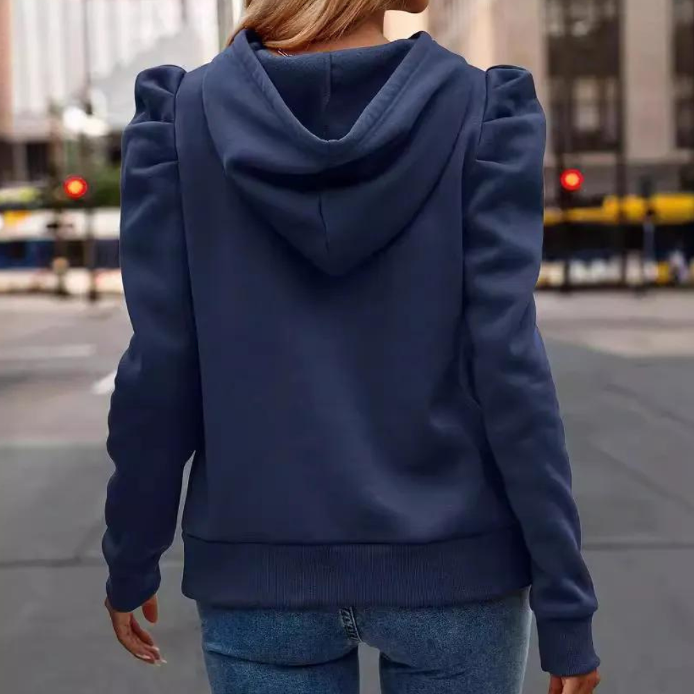 Heidi-Mode | Herfst Casual Hoodie Voor Vrouwen Met Verstelbaar Koord