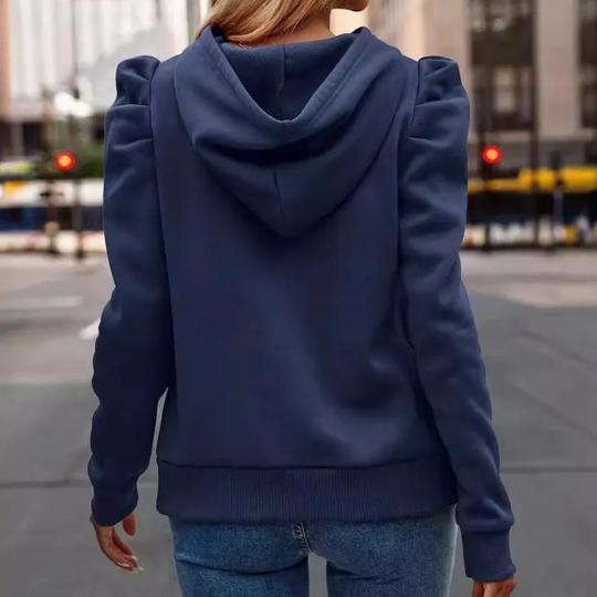 Heidi-Mode | Herfst Casual Hoodie Voor Vrouwen Met Verstelbaar Koord