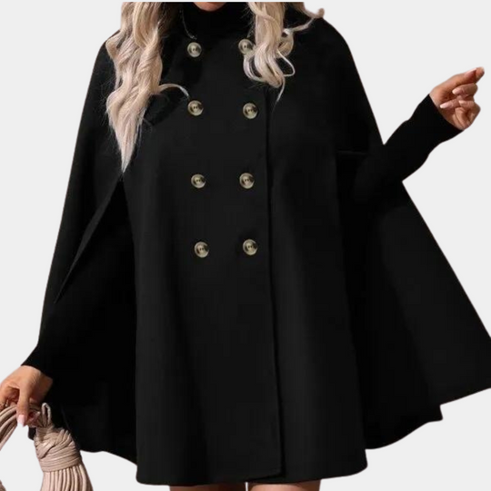 Heidi-Mode | Luxuriöse Damenjacke mit Cape