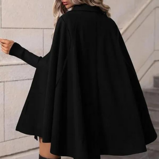 Heidi-Mode | Luxuriöse Damenjacke mit Cape