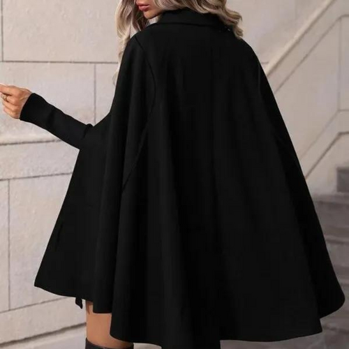 Heidi-Mode | Luxuriöse Damenjacke mit Cape
