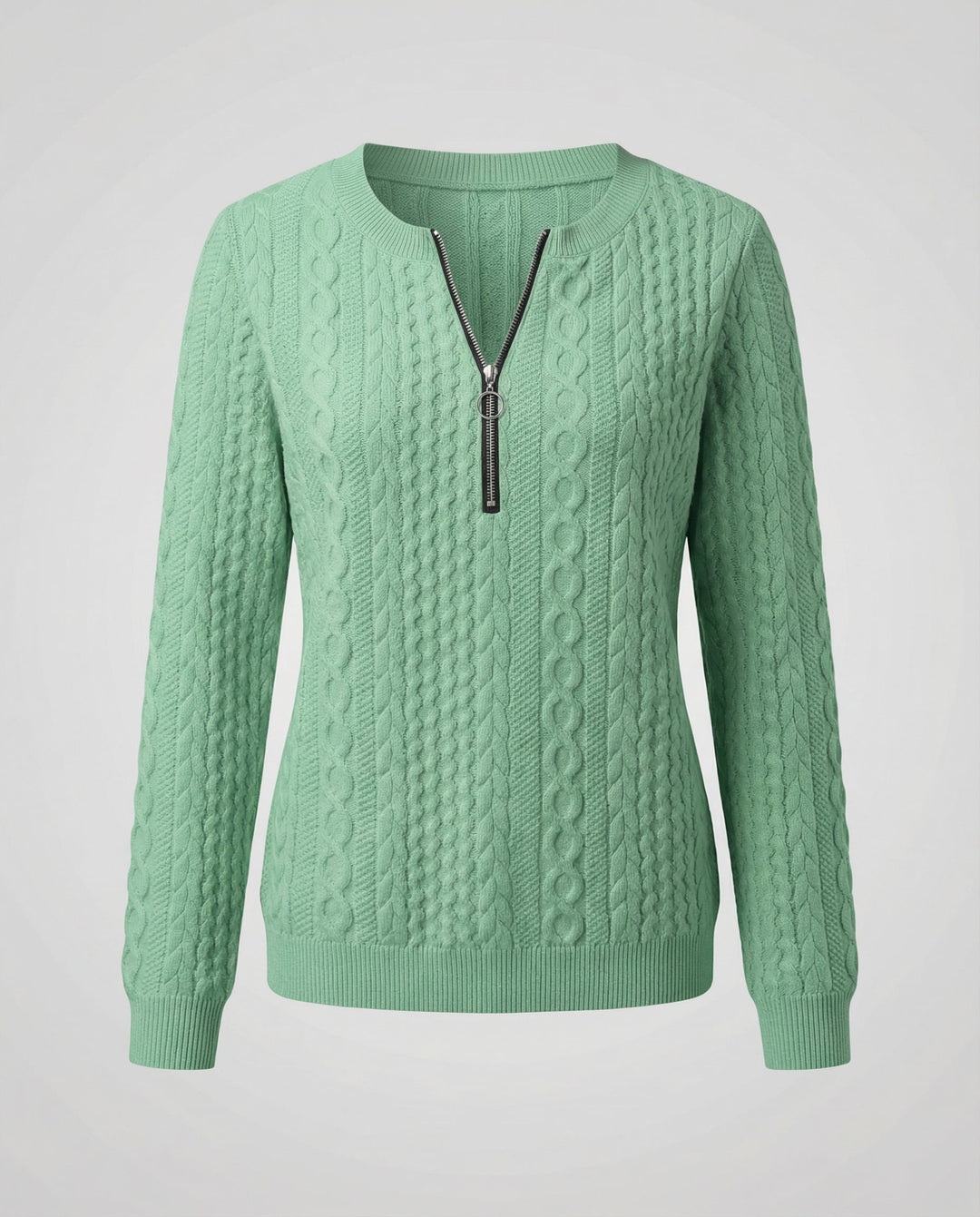 Strukturstrick Casual Pullover Damen | Heidi-Mode