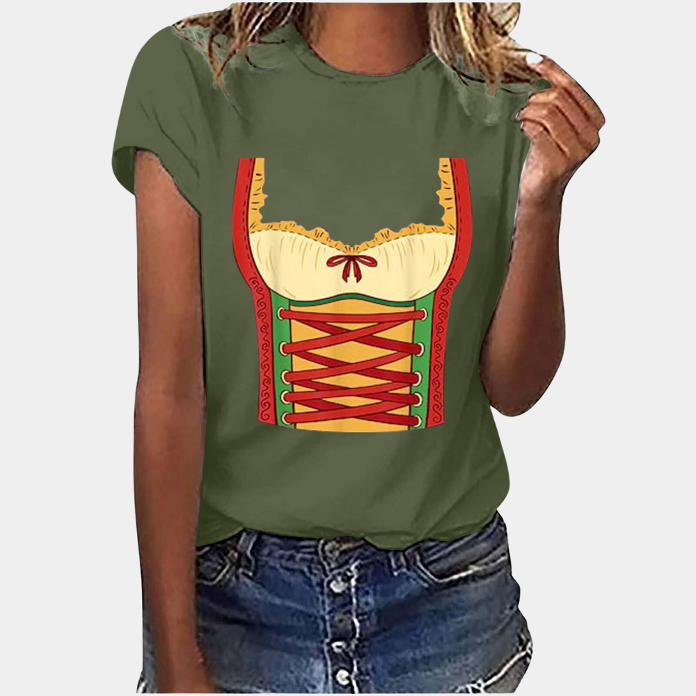 Heidi-Mode | Bequemes undStylisches T-Shirt für Oktoberfest