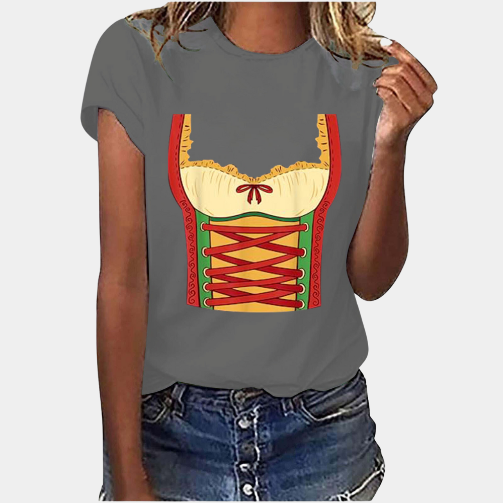 Heidi-Mode | Bequemes undStylisches T-Shirt für Oktoberfest