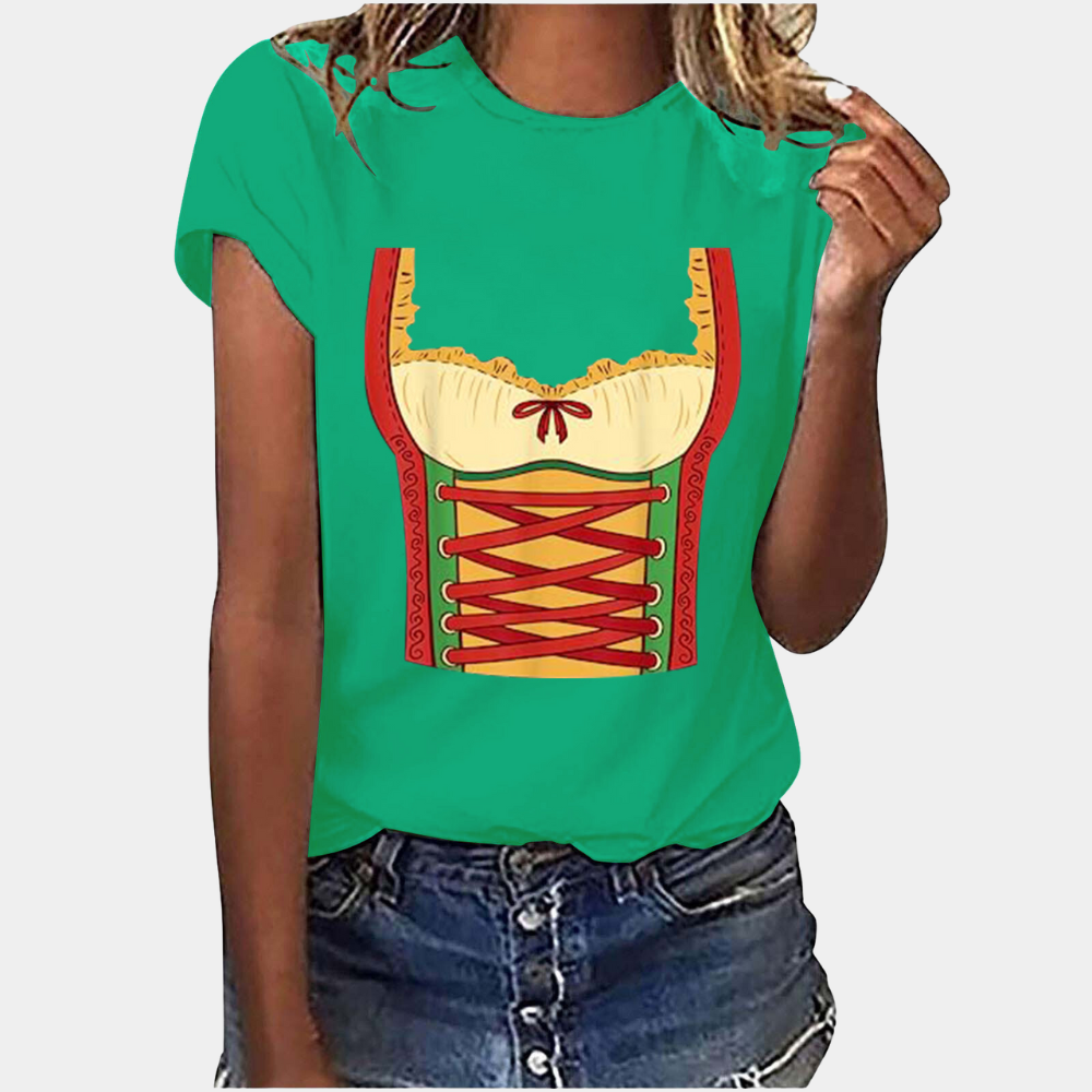 Heidi-Mode | Bequemes undStylisches T-Shirt für Oktoberfest