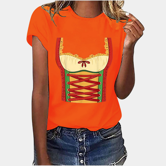 Heidi-Mode | Bequemes undStylisches T-Shirt für Oktoberfest