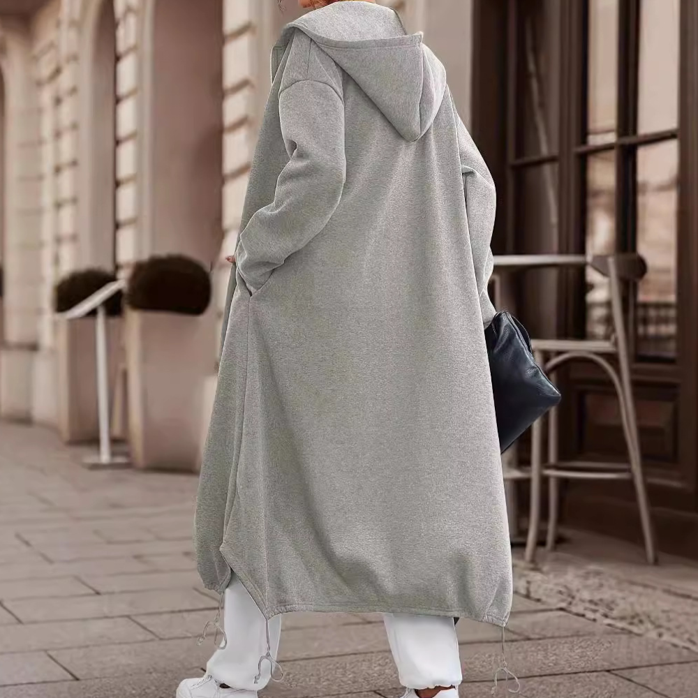Heidi-Mode | Stylische Damen Strickjacke mit Kapuze