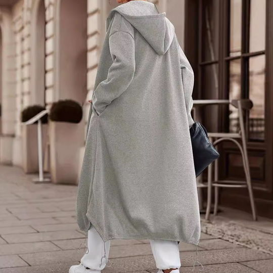 Heidi-Mode | Stylische Damen Strickjacke mit Kapuze