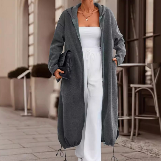 Heidi-Mode | Stylische Damen Strickjacke mit Kapuze