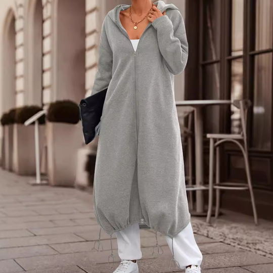 Heidi-Mode | Stylische Damen Strickjacke mit Kapuze