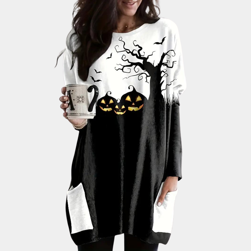 Heidi-Mode | Warmes Halloween Sweatshirt Für Damen