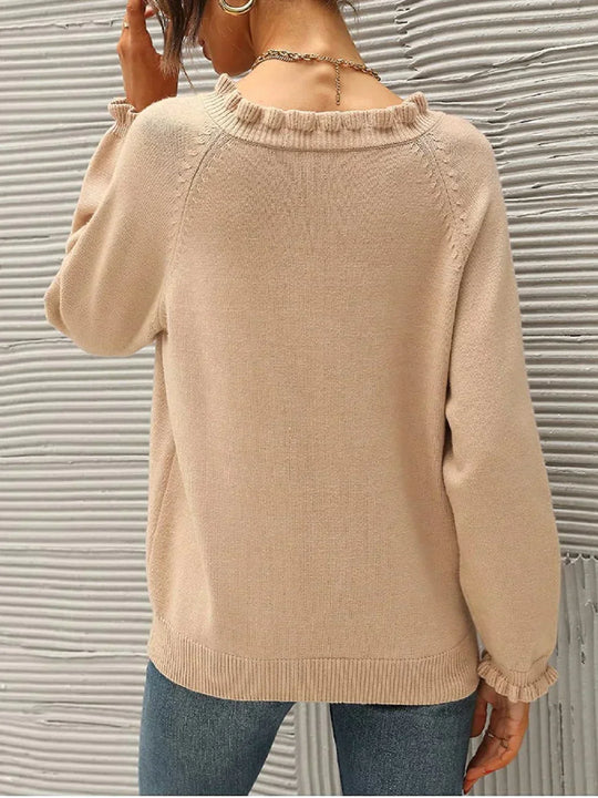 Heidi-Mode - Lässig Herbst Leichte Pullover für Frauen