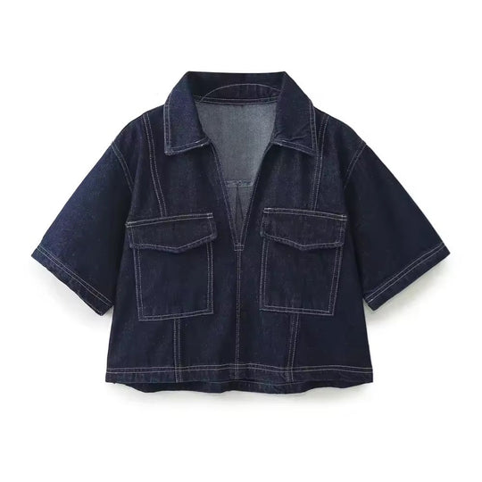 Heidi-Mode | Trendiges Denim Satz Urban Chic