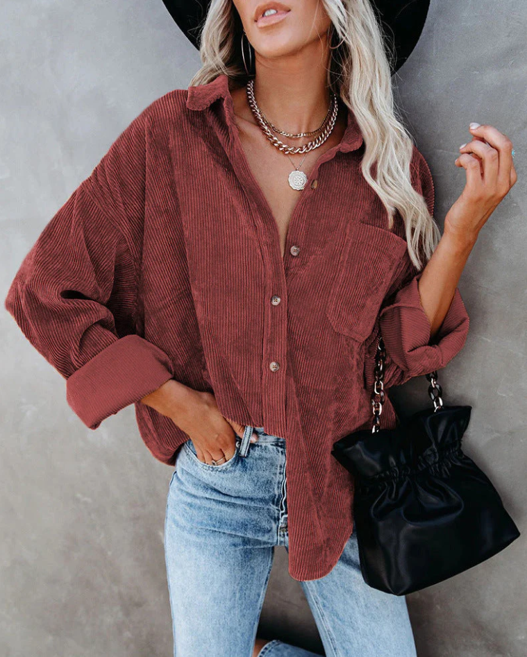 Heidi-Mode | Weinlese Cordjacke