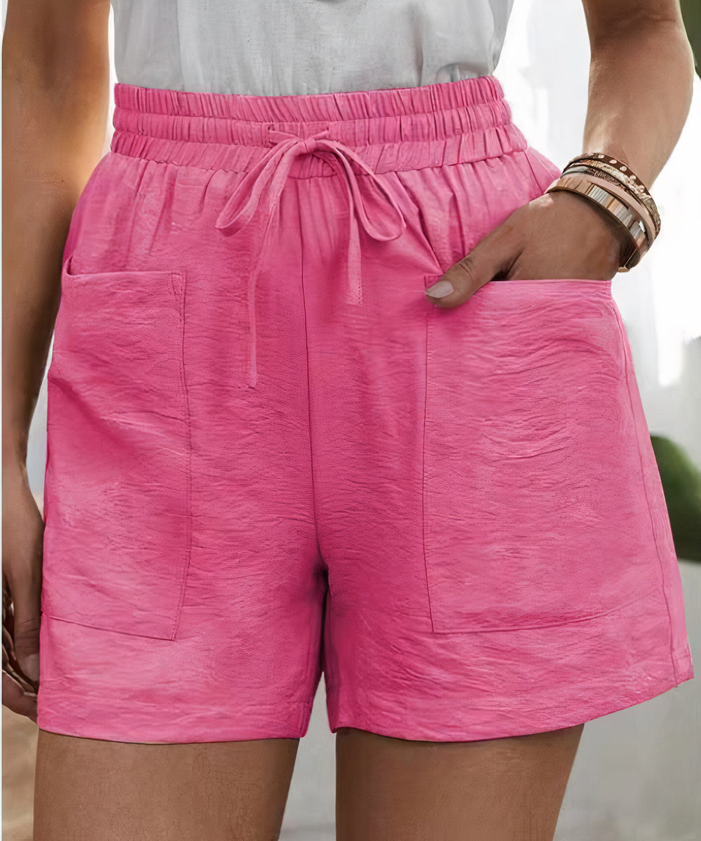Heidi-Mode | Hochtaillierte Sommersch Shorts für Damen