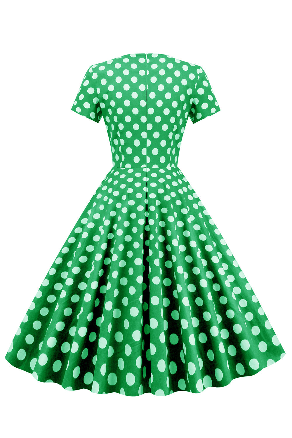 Vintage Polka Dot Midi