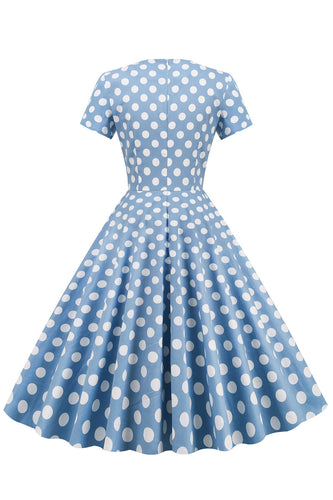 Vintage Polka Dot Midi